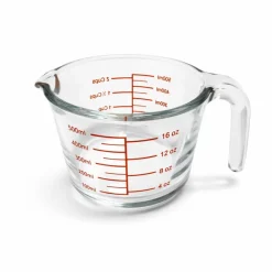 Jarro Medidor Vidrio Borosilicato 500ml FTA