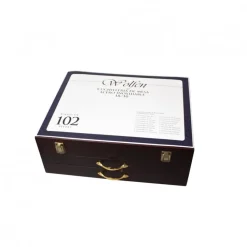 Juego 102 piezas de Cubertería con Estuche de Madera Wolfen