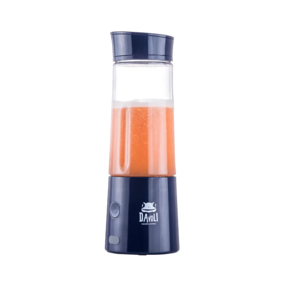 Licuadora Electrica Portátil Azul Macaron Davoli