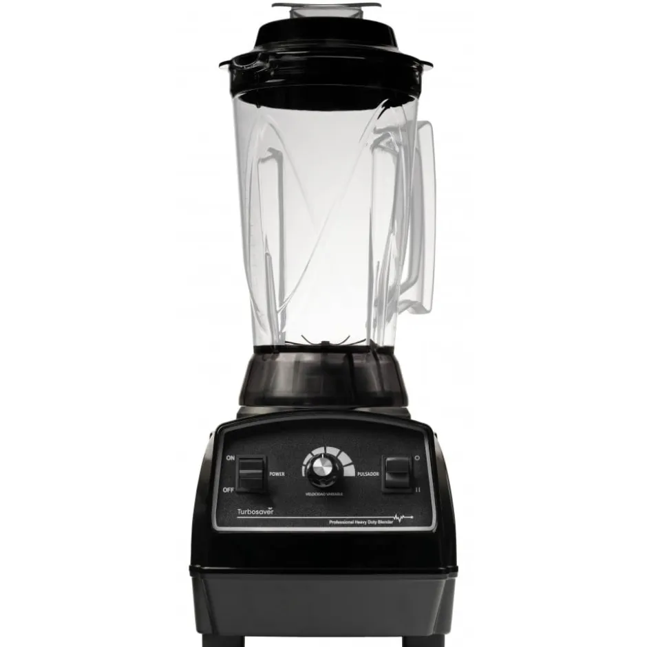 Licuadora Profesional Negra 3,6L Turbosaver