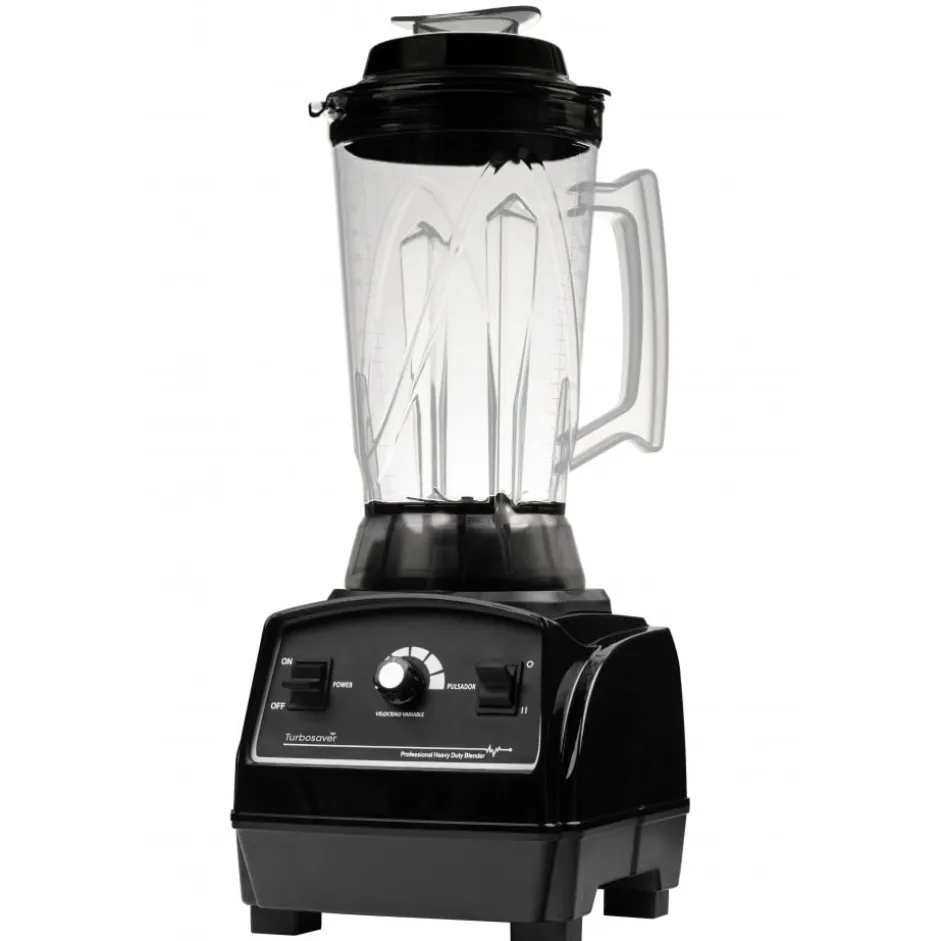 Licuadora Profesional Negra 3,6L Turbosaver