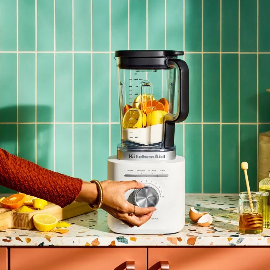 Licuadora Pure Power 10 velocidades Blanca KitchenAid