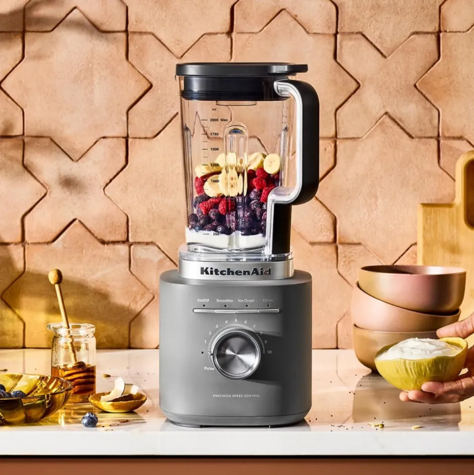 Licuadora Pure Power 10 velocidades Gris KitchenAid