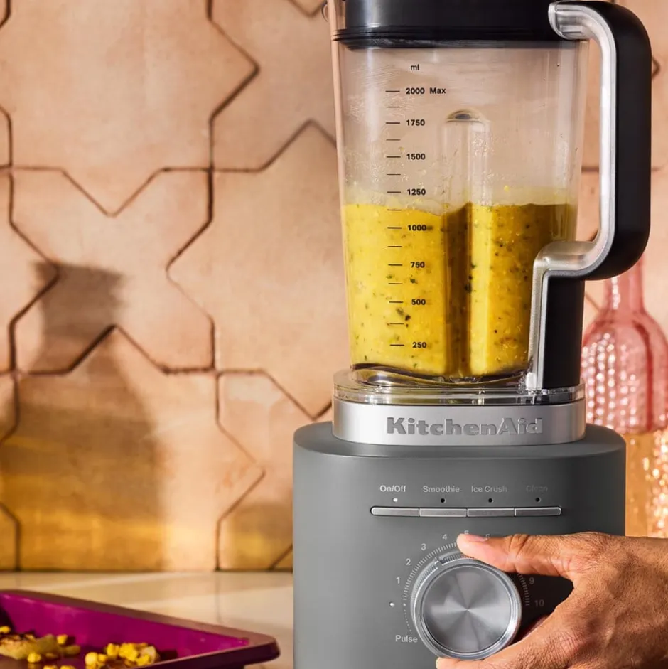 Licuadora Pure Power 10 velocidades Gris KitchenAid