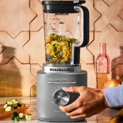Licuadora Pure Power 10 velocidades Gris KitchenAid