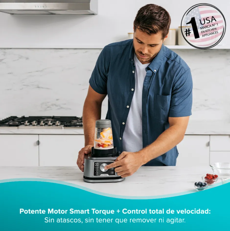 Licuadora 1200W Ninja Foodie 3 en 1