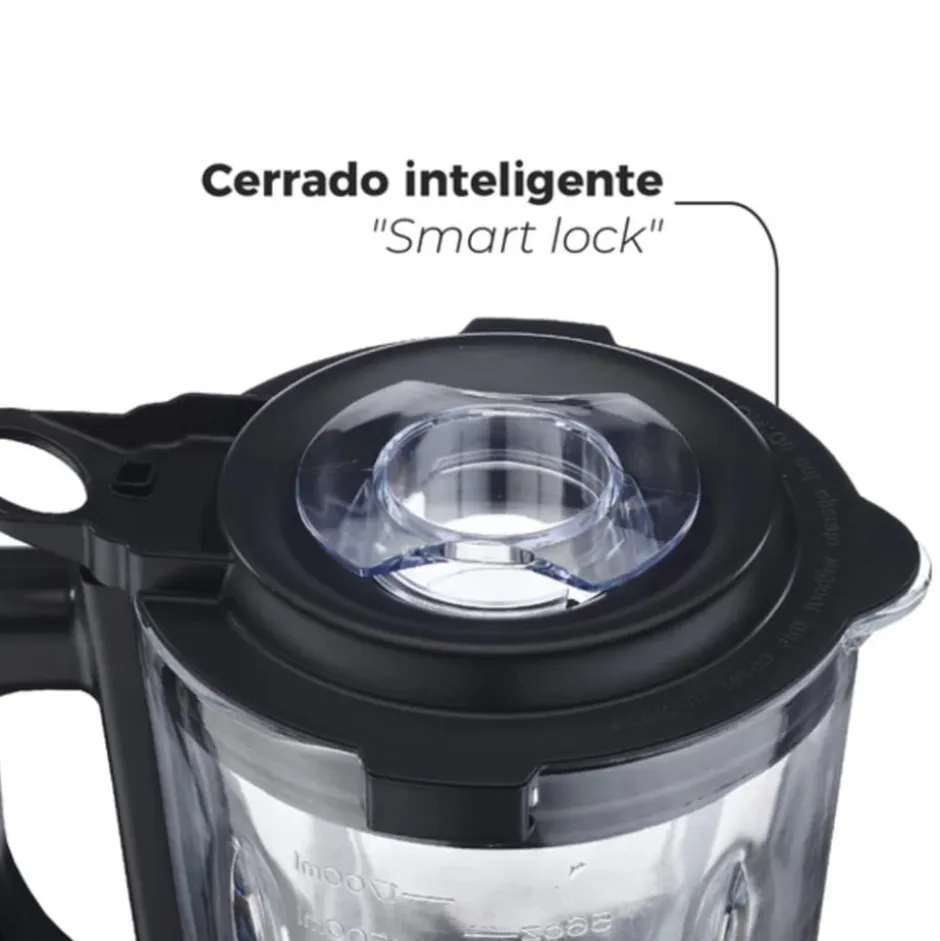 Licuadora 1200W 10 Velocidades Smart System Kitchen-it