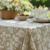 Mantel Antimanchas Natural 160x220cm Decoexpress