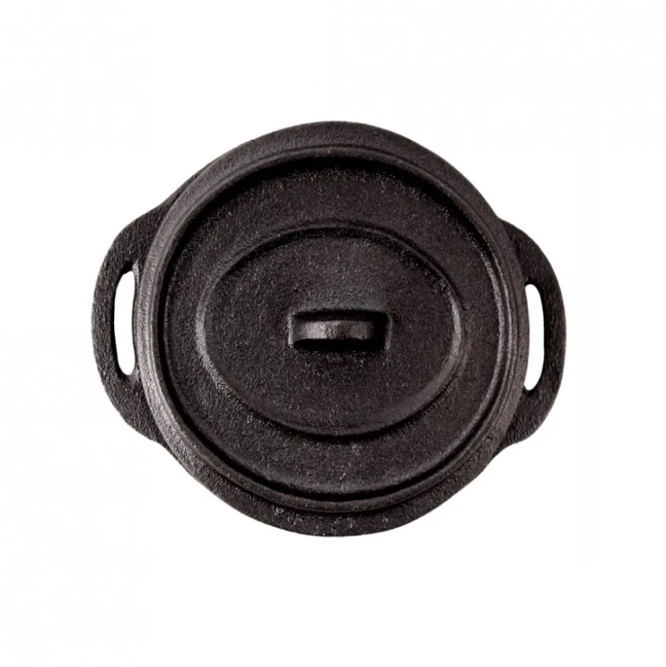 Mini Cacerola Redonda con Tapa Fierro 10cm Lugano
