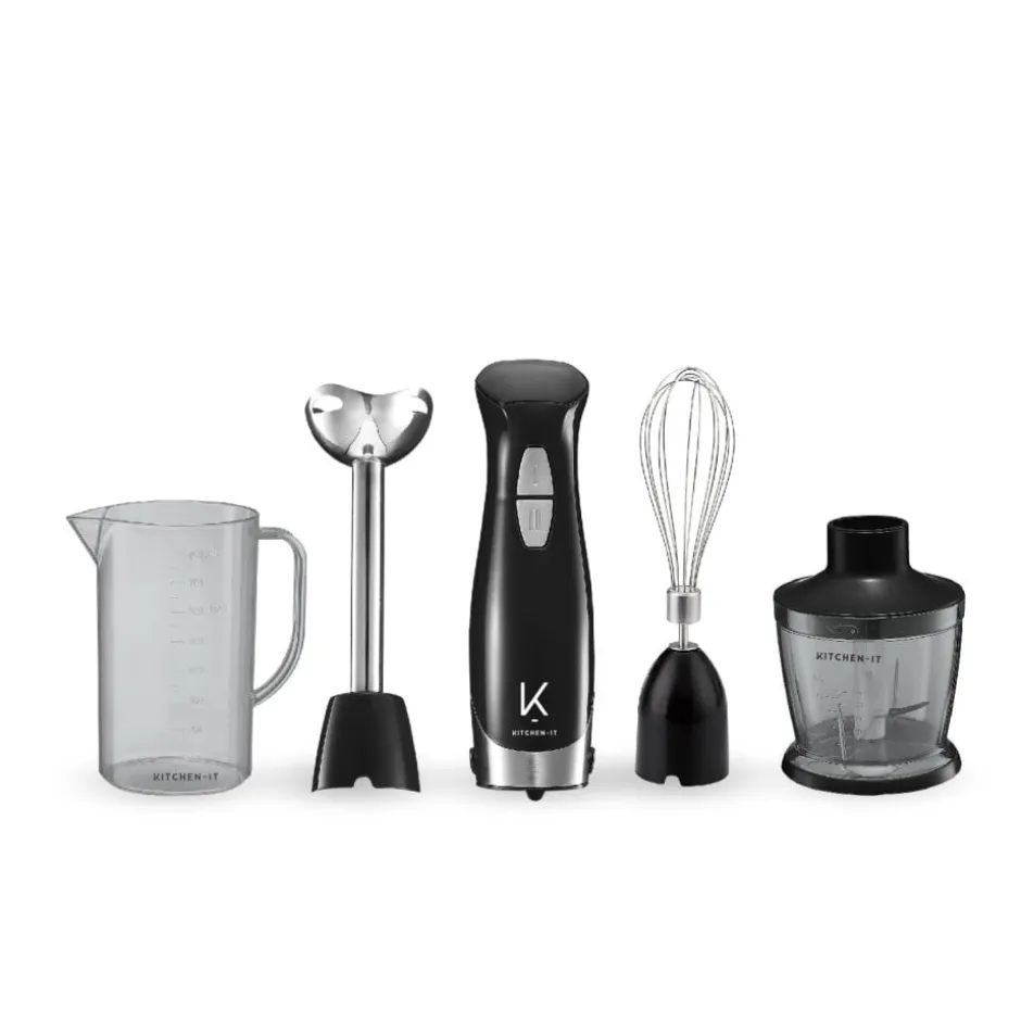 Minipimer Lite 600W 4 en 1Kitchen-it