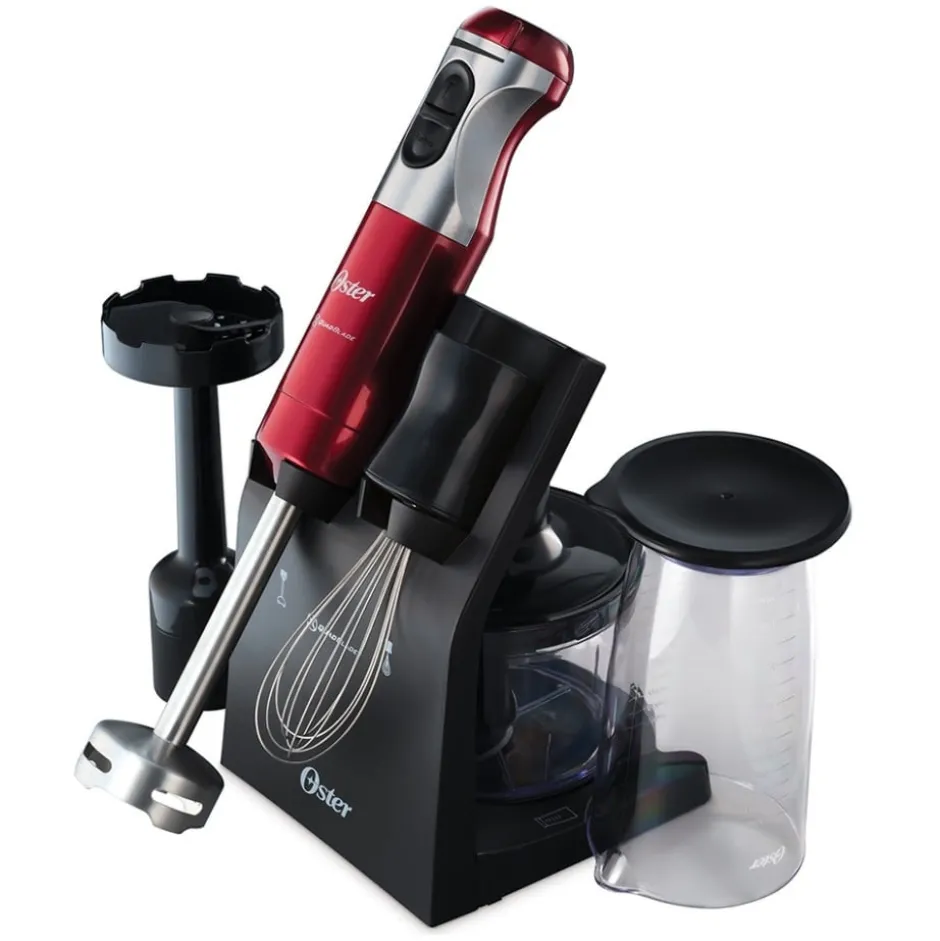 Minipimer Oster 3 en 1 Roja