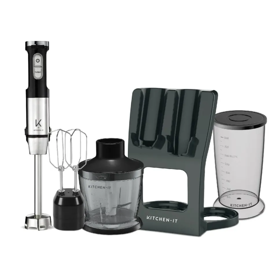 Minipimer 1000W Pro 5 en 1 Kitchen-it