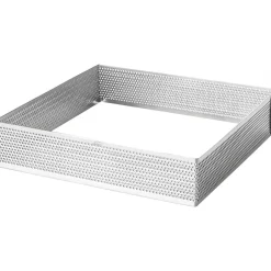 Molde Aro Cuadrado Perforado 7x7x2cm Lacor