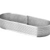 Molde Aro Oval Perforado 7x20x3,5cm Lacor