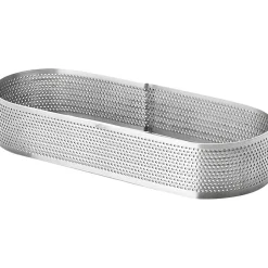 Molde Aro Oval Perforado 7x20x3,5cm Lacor
