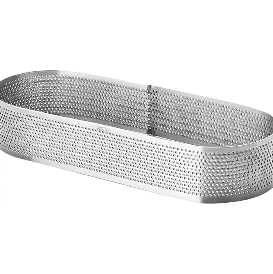 Molde Aro Oval Perforado 7x20x3,5cm Lacor