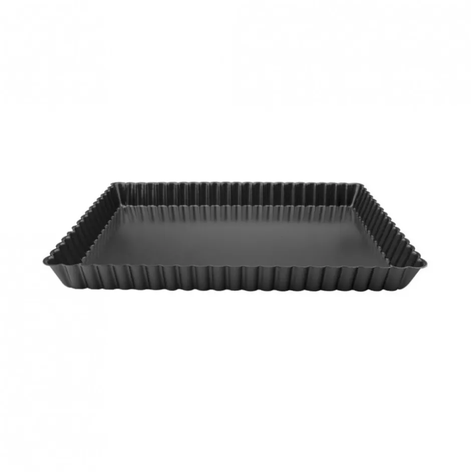 Molde Rectangular Rizado 20x28cm Moka Ibili