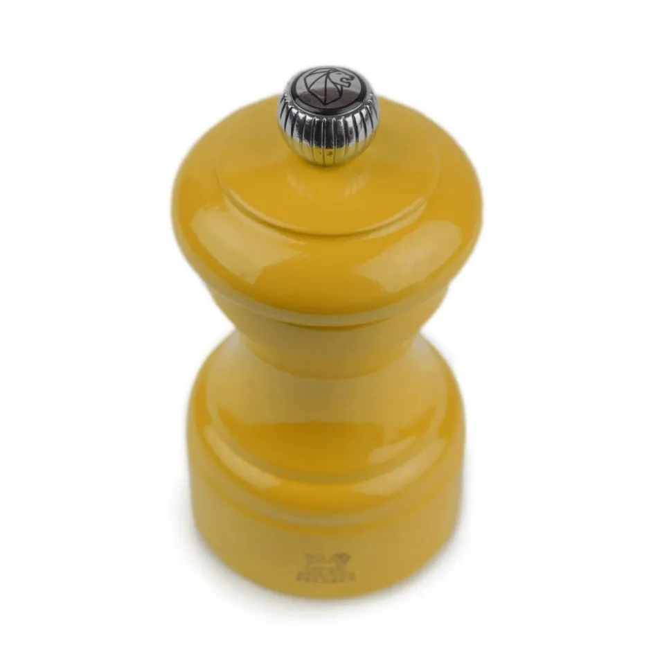 Molinillo Pimienta Madera Amarillo Azafrán 10 cm Bistrorama Peugeot