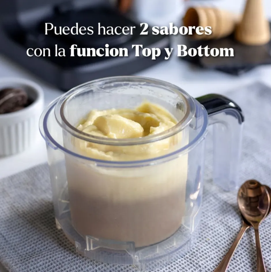 Máquina de Helado Amalfi Deluxe + 3 Bowls 500 ml EasyWays