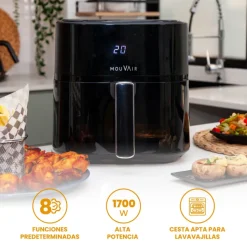 Máquina freidora de aire Mouvair Clear Fry 6 lt