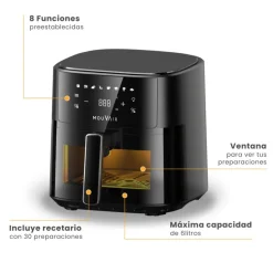 Máquina freidora de aire Mouvair Clear Fry 6 lt