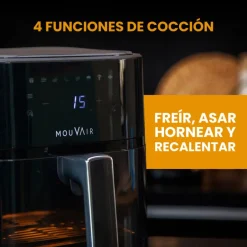 Máquina freidora de aire Mouvair Clear Fry 6 lt