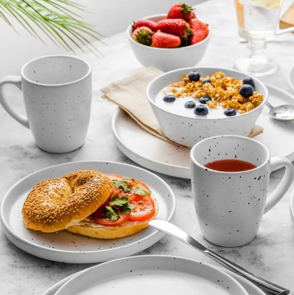 Mug 340ml White Dots Lugano