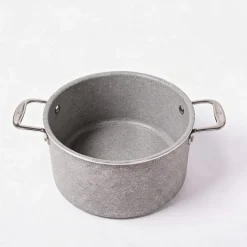 Olla Alta 24cm Granito Gris Capri Henckels