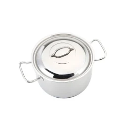 Olla con Tapa y Asas 6,5lt Inoxidable 24x15cm Lacor