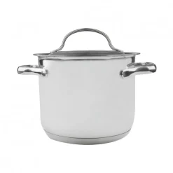 Olla Recta con Tapa 2,5L Acero Inoxidable 16cm Basic 32116 Lacor