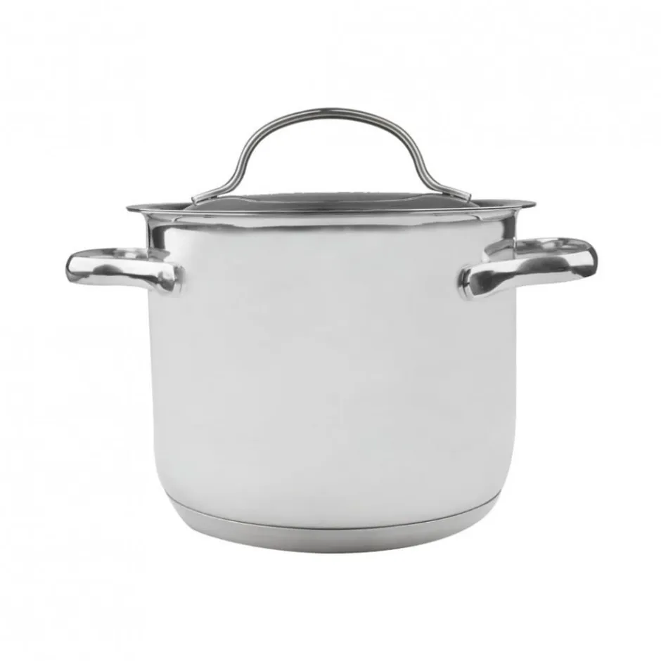 Olla Recta con Tapa 2,5L Acero Inoxidable 16cm Basic 32116 Lacor