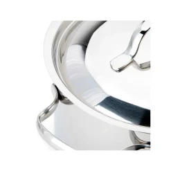 Olla Recta con Tapa 4,5lt Acero Inoxidable 20cm Basic Lacor