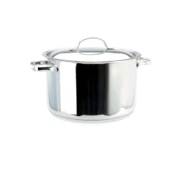 Olla Recta 6,5lt Acero Inoxidable 24cm Basic Lacor