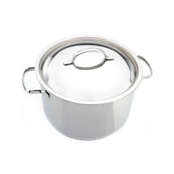 Olla Recta 6,5lt Acero Inoxidable 24cm Basic Lacor