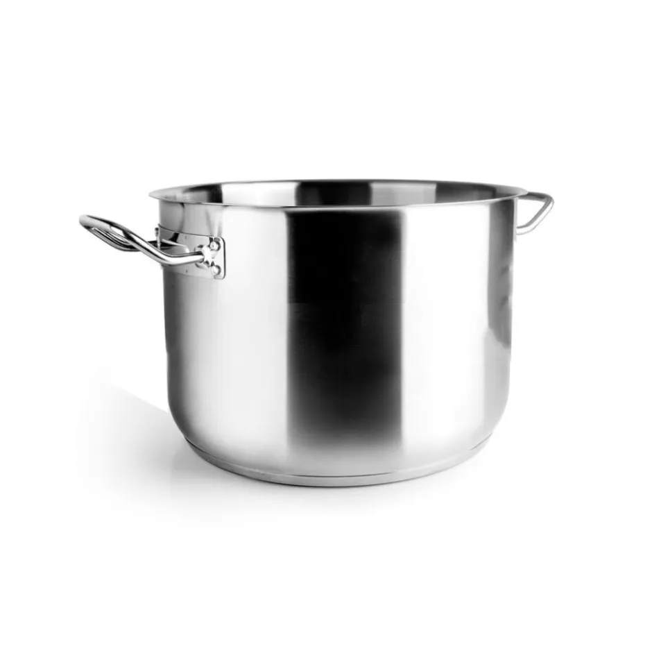 Olla sin Tapa 25,5L Acero Inox. 32x32cm Garinox