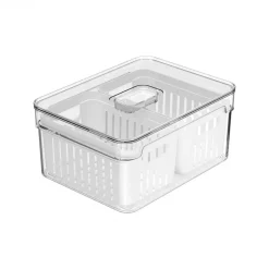Organizador para Refrigerador Clear Fresh 2 Cestas 2,2lt Ou OU