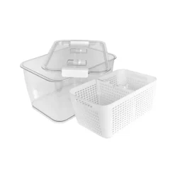 Organizador Refrigerador con Cesta Mediana Simplit