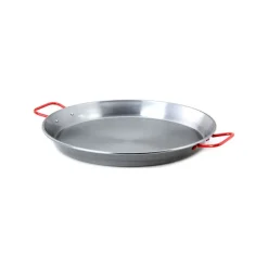 Paellera 10 Porciones Garcima: Hierro Pulido 42cm La Ideal