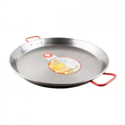 Paellera 12 Porciones Hierro Pulido 46cm Garcima La Ideal
