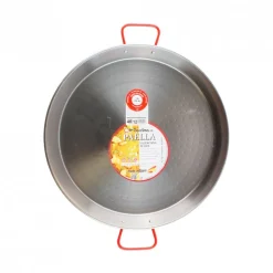 Paellera 12 Porciones Hierro Pulido 46cm Garcima La Ideal