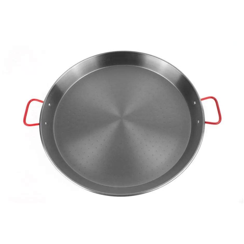 Paellera 14 Porciones Hierro Pulido 50cm La Ideal Garcima