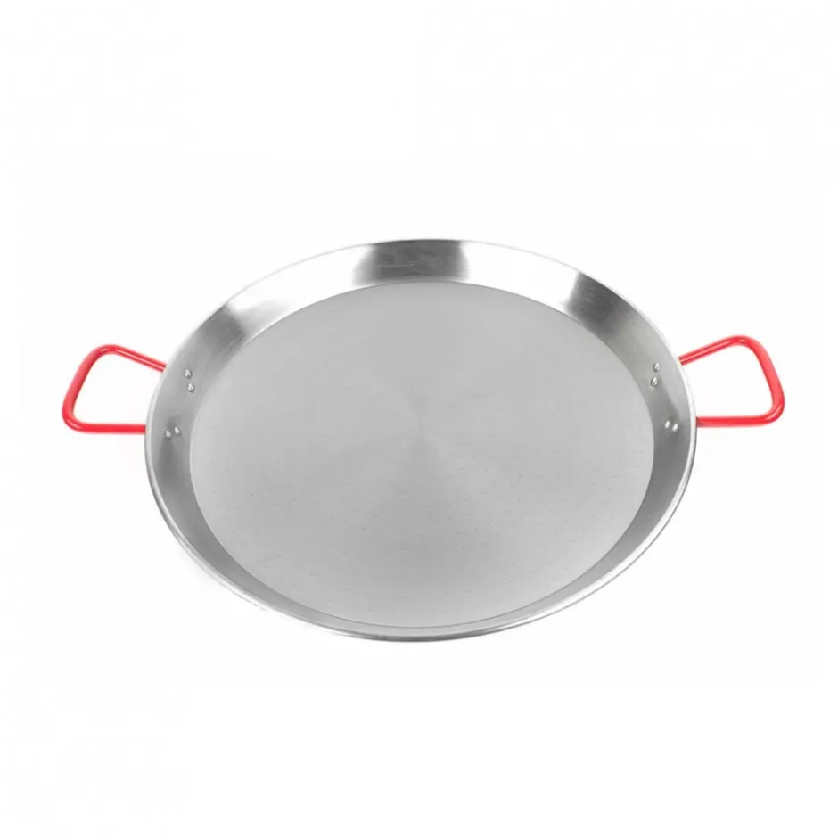 Paellera 16 Porciones Hierro Pulido 55cm La Ideal Garcima