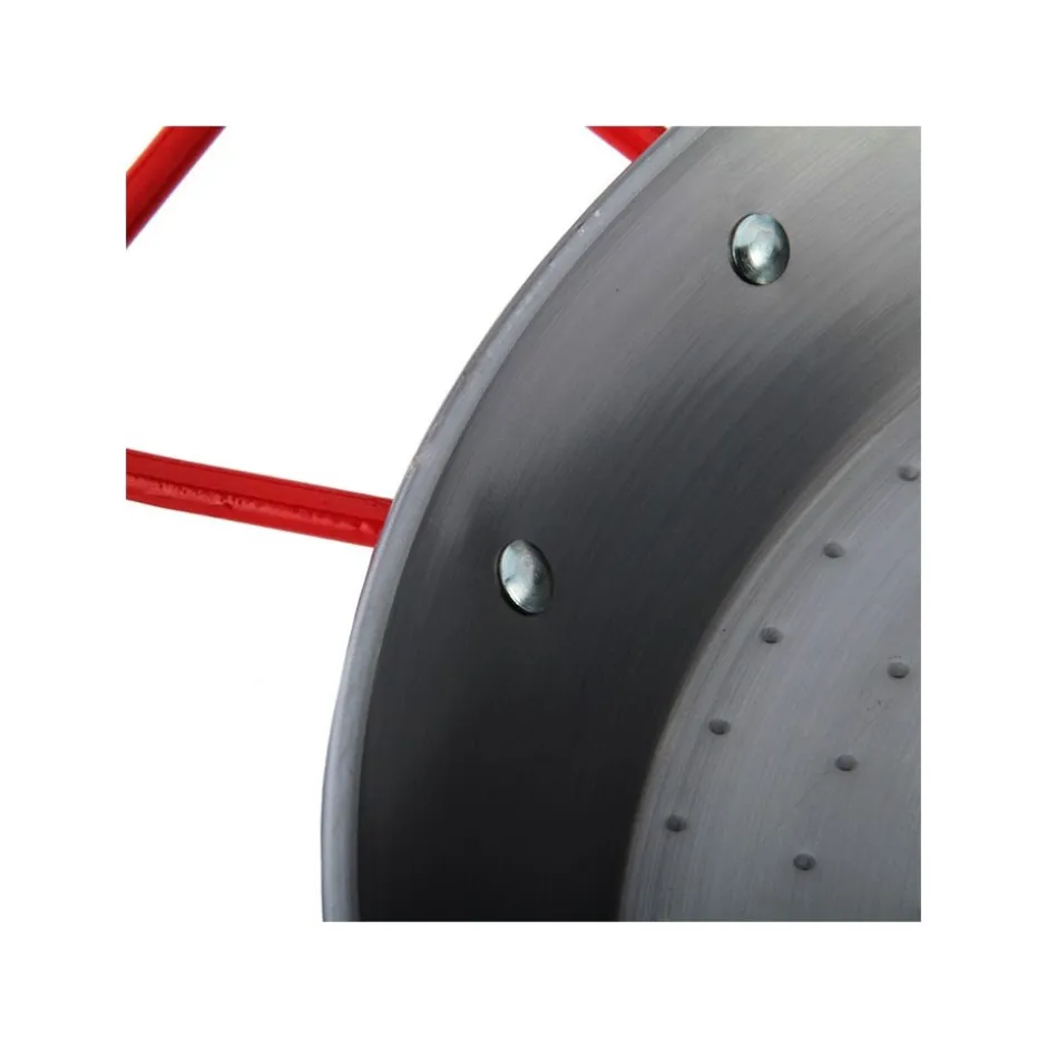 Paellera 6 Porciones Hierro Pulido 34cm La Ideal Garcima
