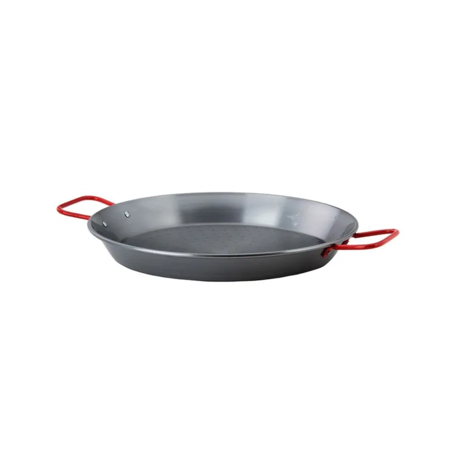 Paellera 6 Porciones Hierro Pulido 34cm La Ideal Garcima