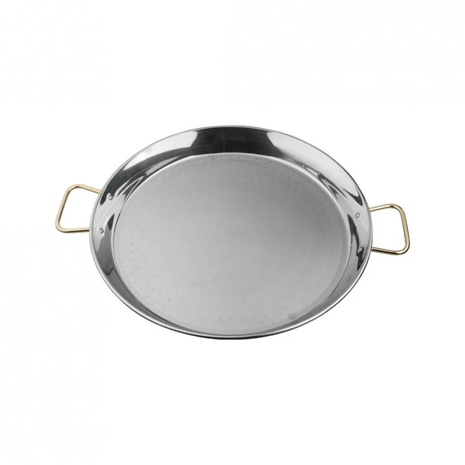 Paellera Valenciana 10 Porciones Inoxidable 42cm 70042 Garcima