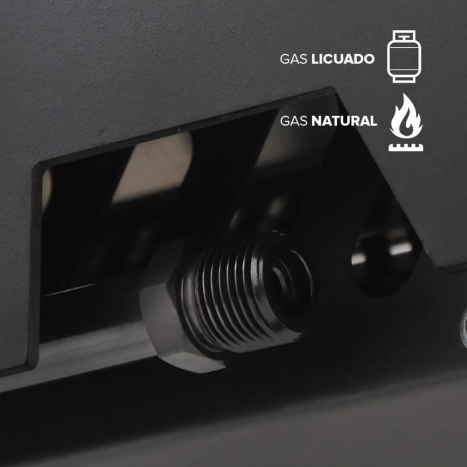 Parrilla a gas Bosca Block 750 inoxidable