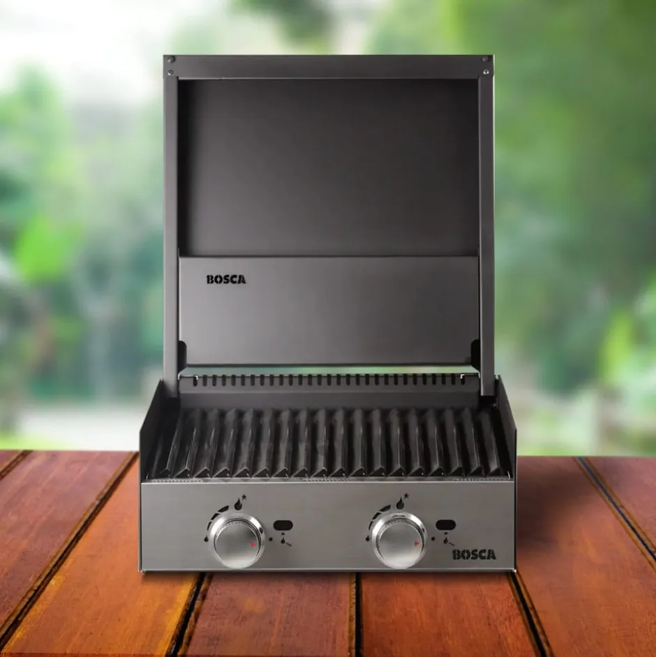 Parrilla Bosca a gas Block 500 inoxidable