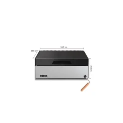 Parrilla de acero inoxidable para Quincho Block 500 Bosca