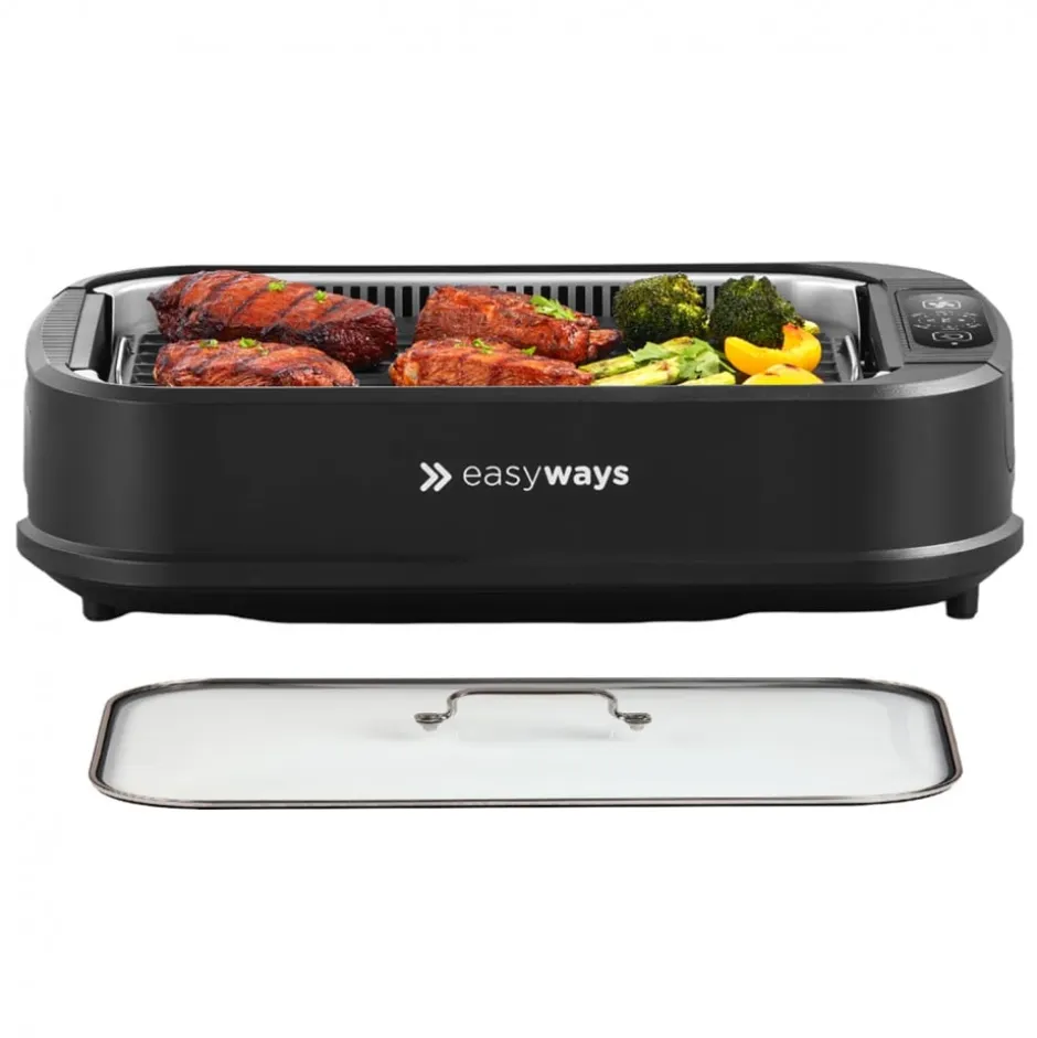 Parrilla Electrica Smokeless Grill Master EasyWays