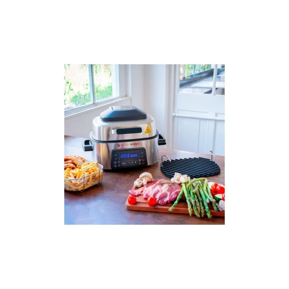 Parrilla Freidora de Aire Air Fryer Grill EasyWays